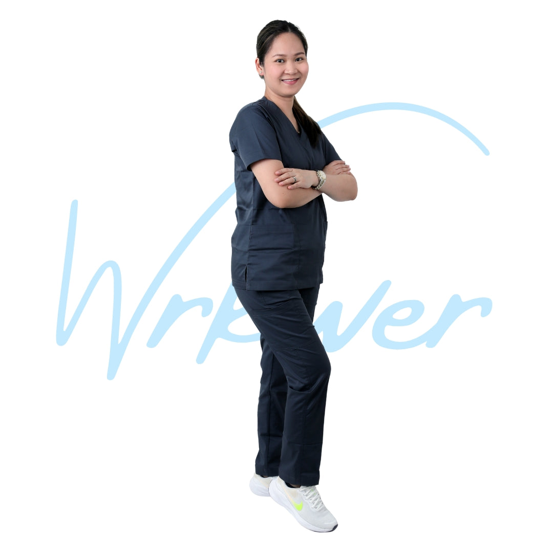 Scrub Suits Uniform Stretch (Charcoal)