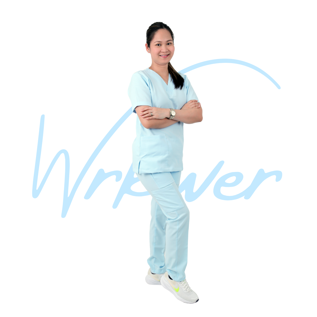 Scrub Suits for Women NO PIPING (Baby Blue)