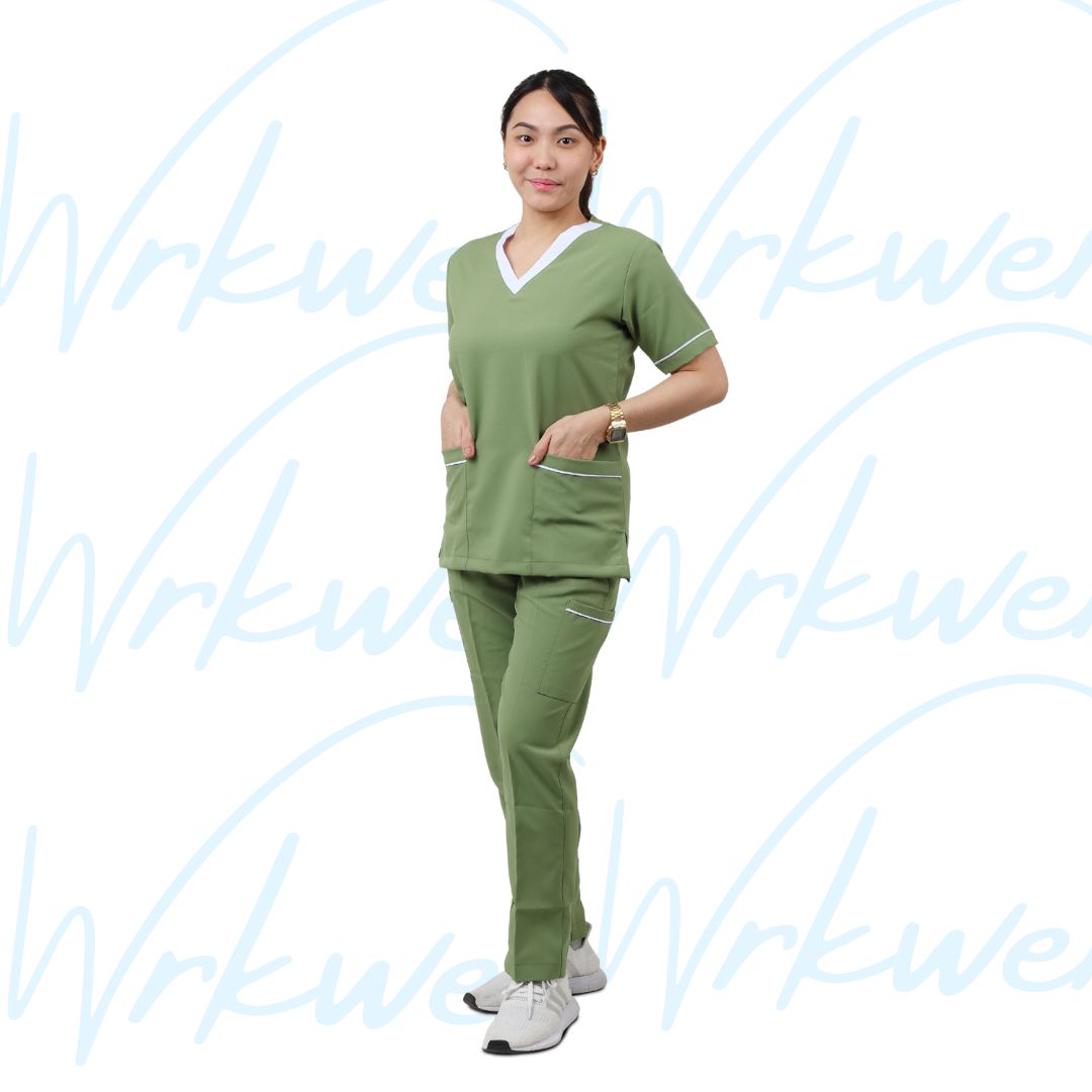 Scrub suits uniform WITH PIPING (Pack of 3) – wrkwer