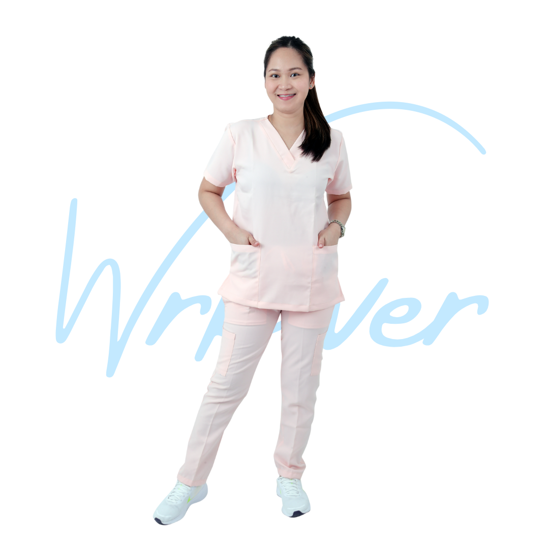 Scrub Suits for Women NO PIPING (Peach)