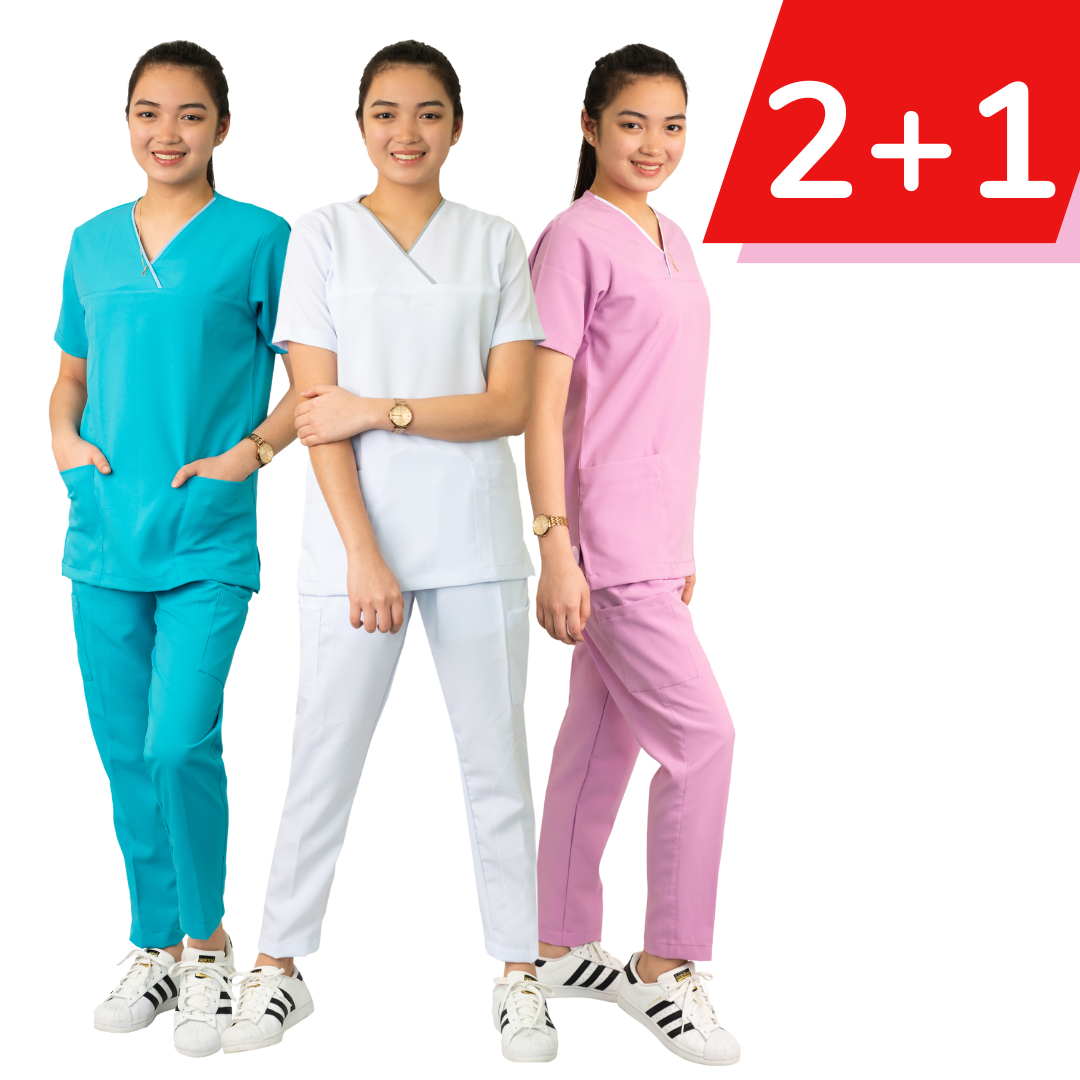 Scrub suits uniform WITH PIPING (Pack of 3) – wrkwer