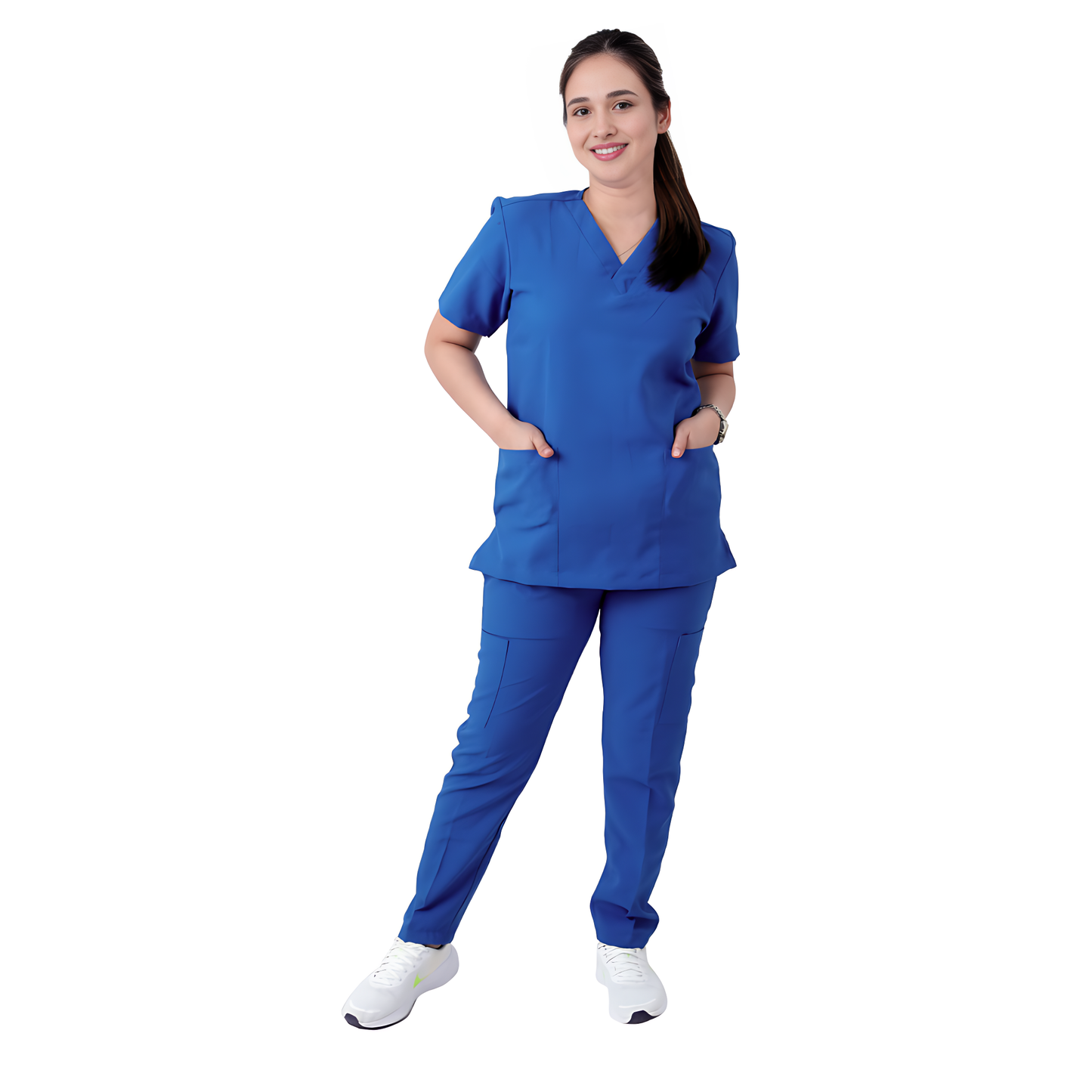 Scrub Suits Uniform Poly Viscose - Deep Blue