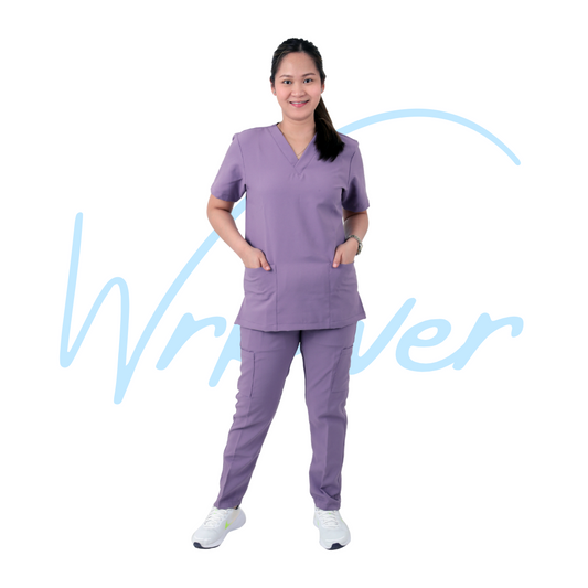 Scrub Suits for Women NO PIPING (Heather)