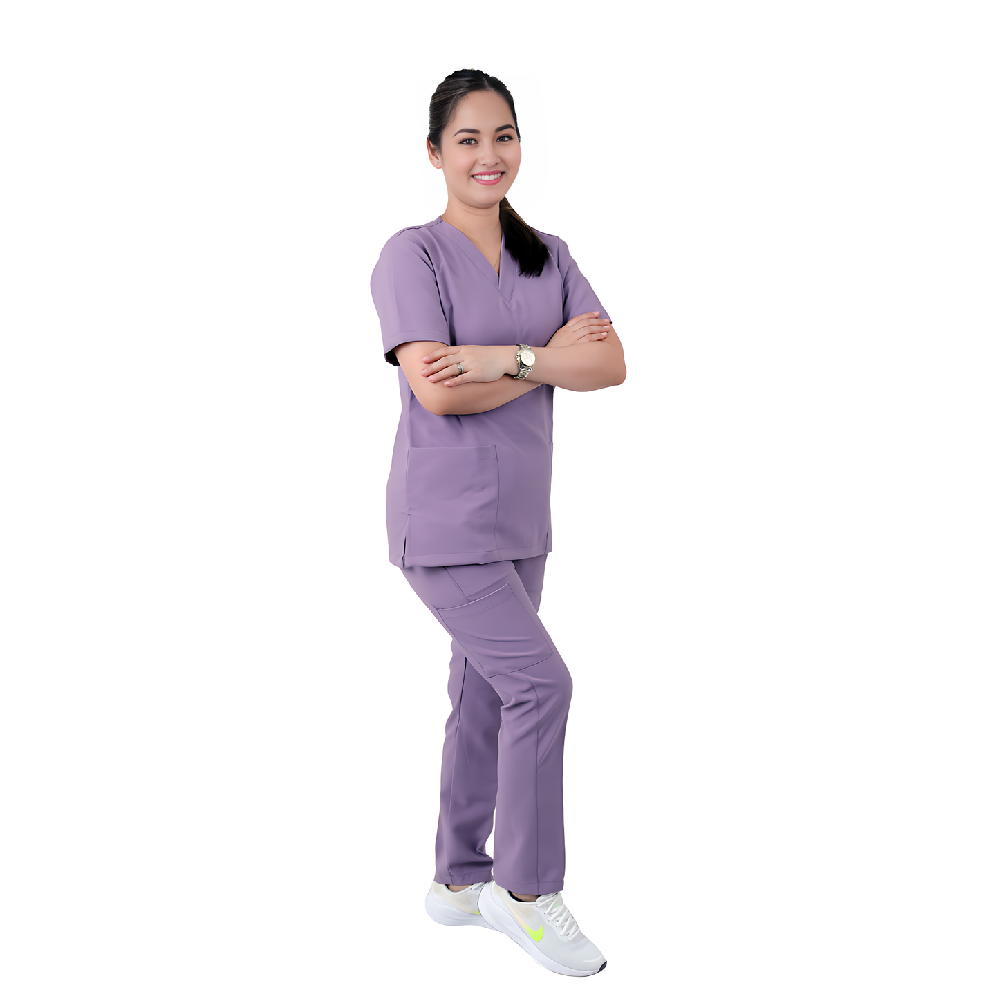 Scrub Suits for Women NO PIPING (Heather)