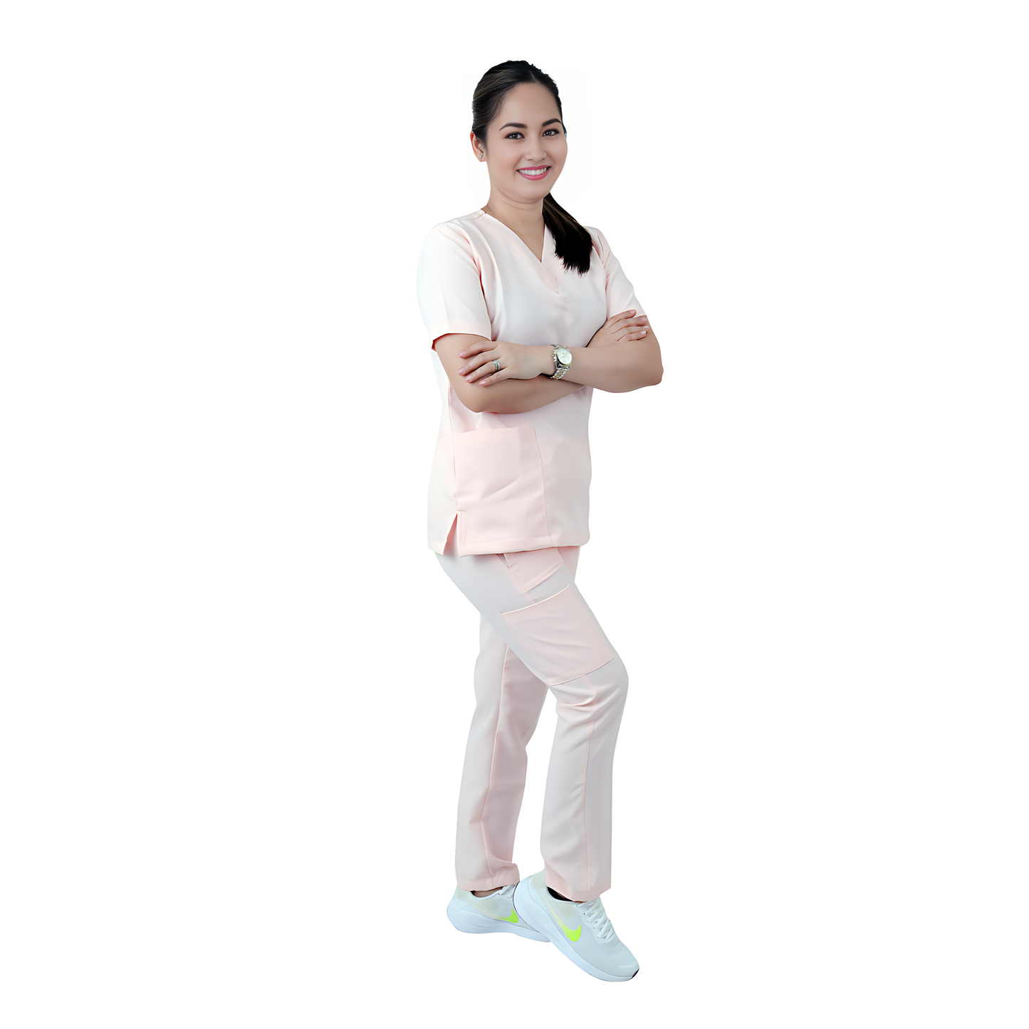 Scrub Suits for Women NO PIPING (Peach)