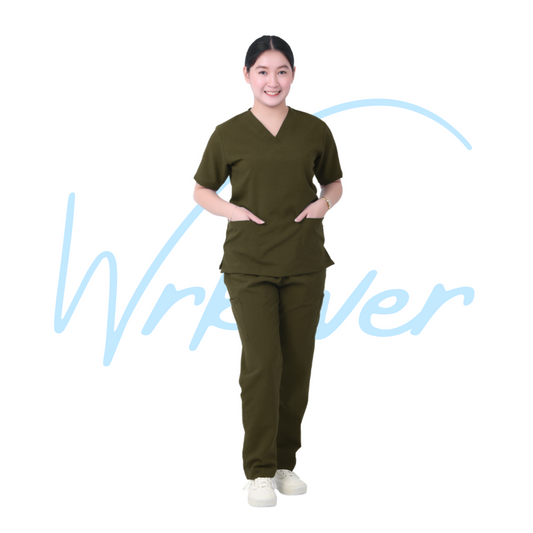 Scrub Suits for Women NO PIPING (Marine Green)
