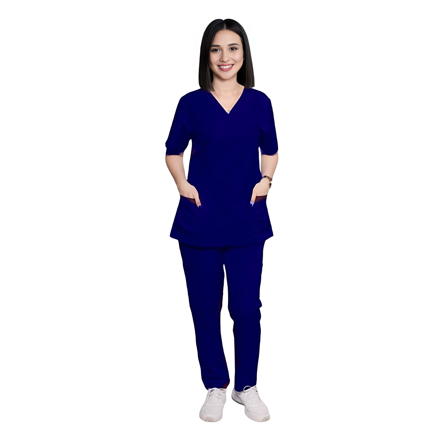 Scrub Suits Uniform Poly Viscose - Royal Blue