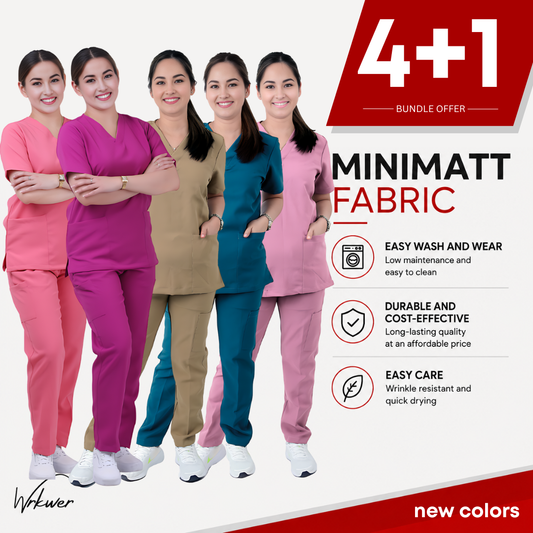 Scrub Suits Uniform Minimatt (Pack of 5) new colors
